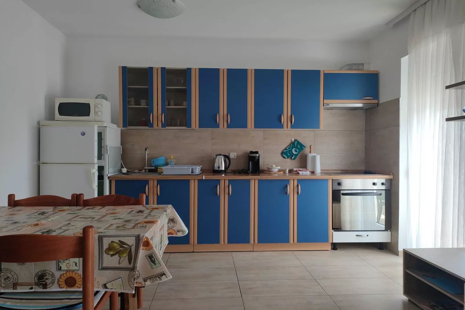 Apartments Krk with Sea View and Terrace - Standard Two Bedroom Apartment with Sea View ant Terrace (owner first floor)-Keuken
