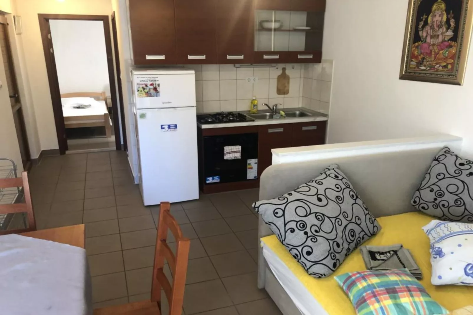 Apartmani Villa Borzic - One Bedroom Apartment with Terarce and Sea View 4-Slaapkamer