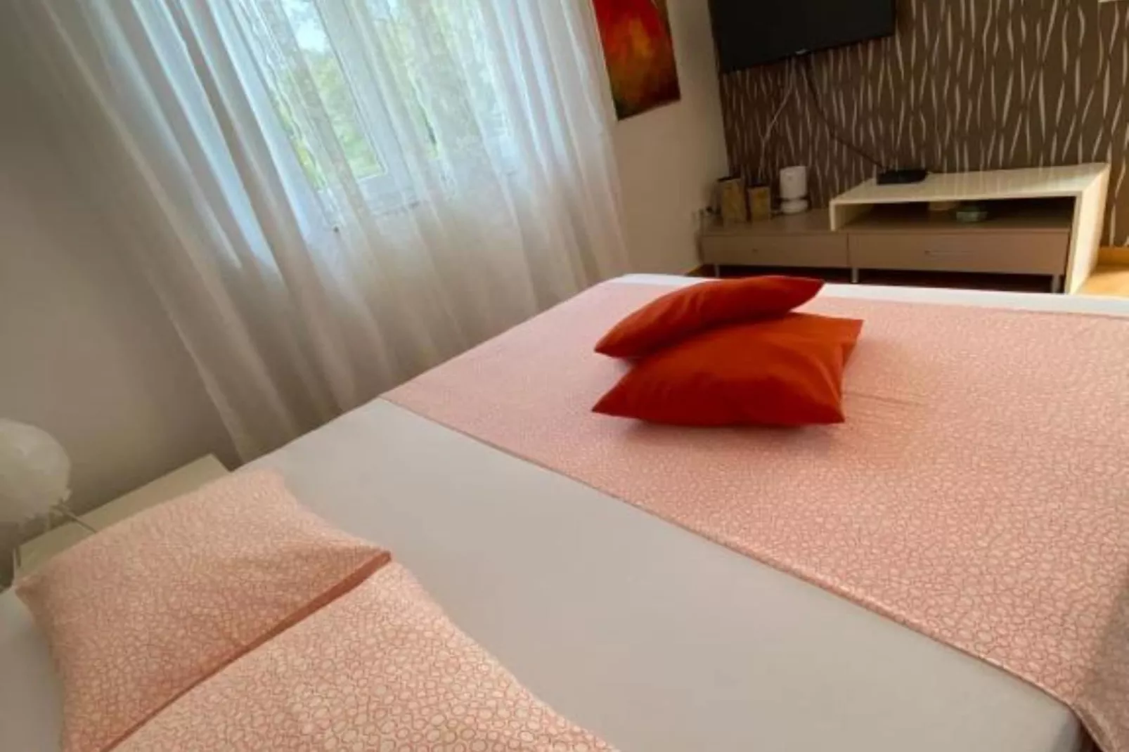 Apartments Lara Rab - Superior Studio Apartment with Balcony-Slaapkamer