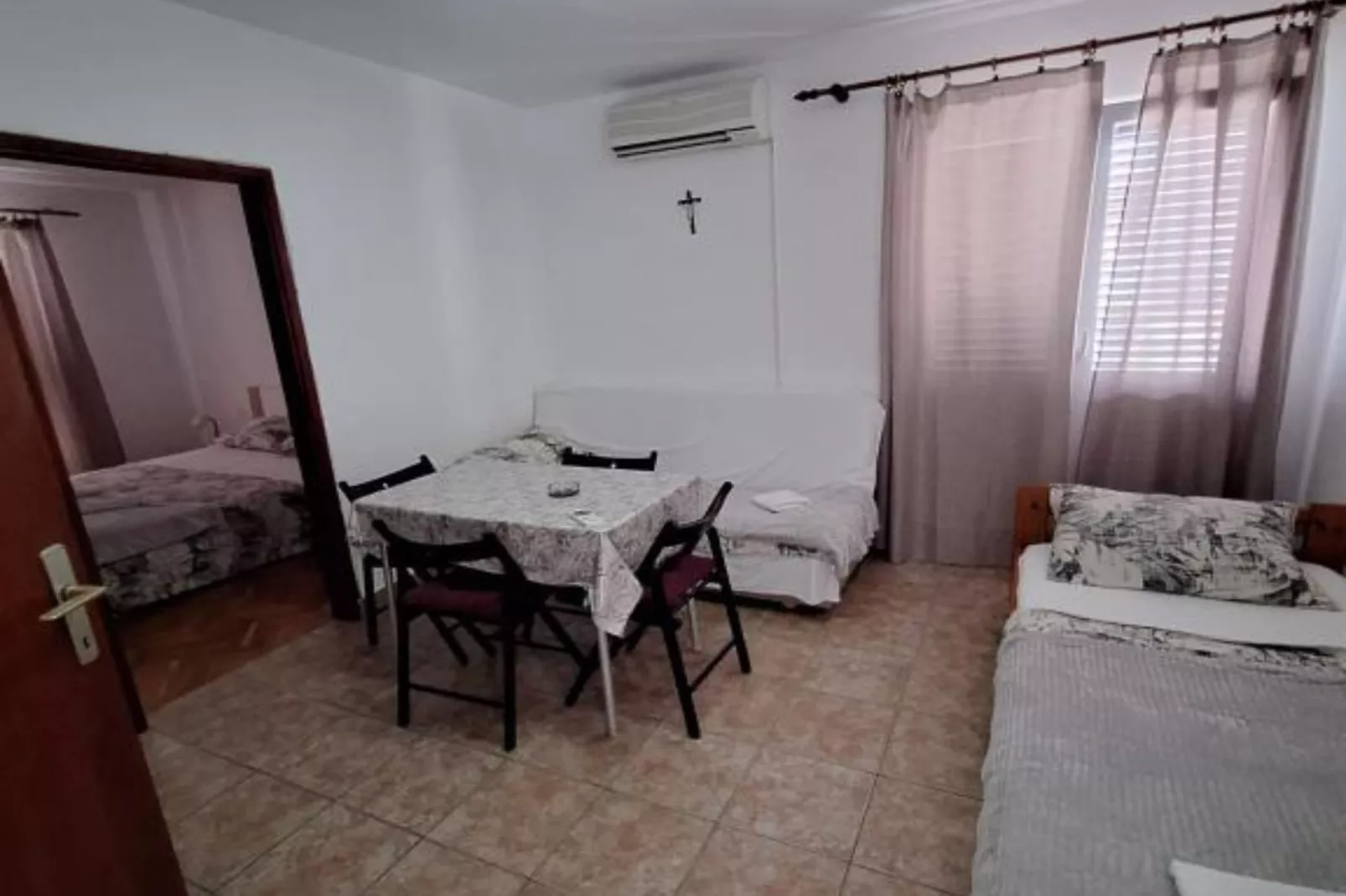 Apartments Villa Šesto - One Bedroom Apartment with Balcony(2)-Woonkamer