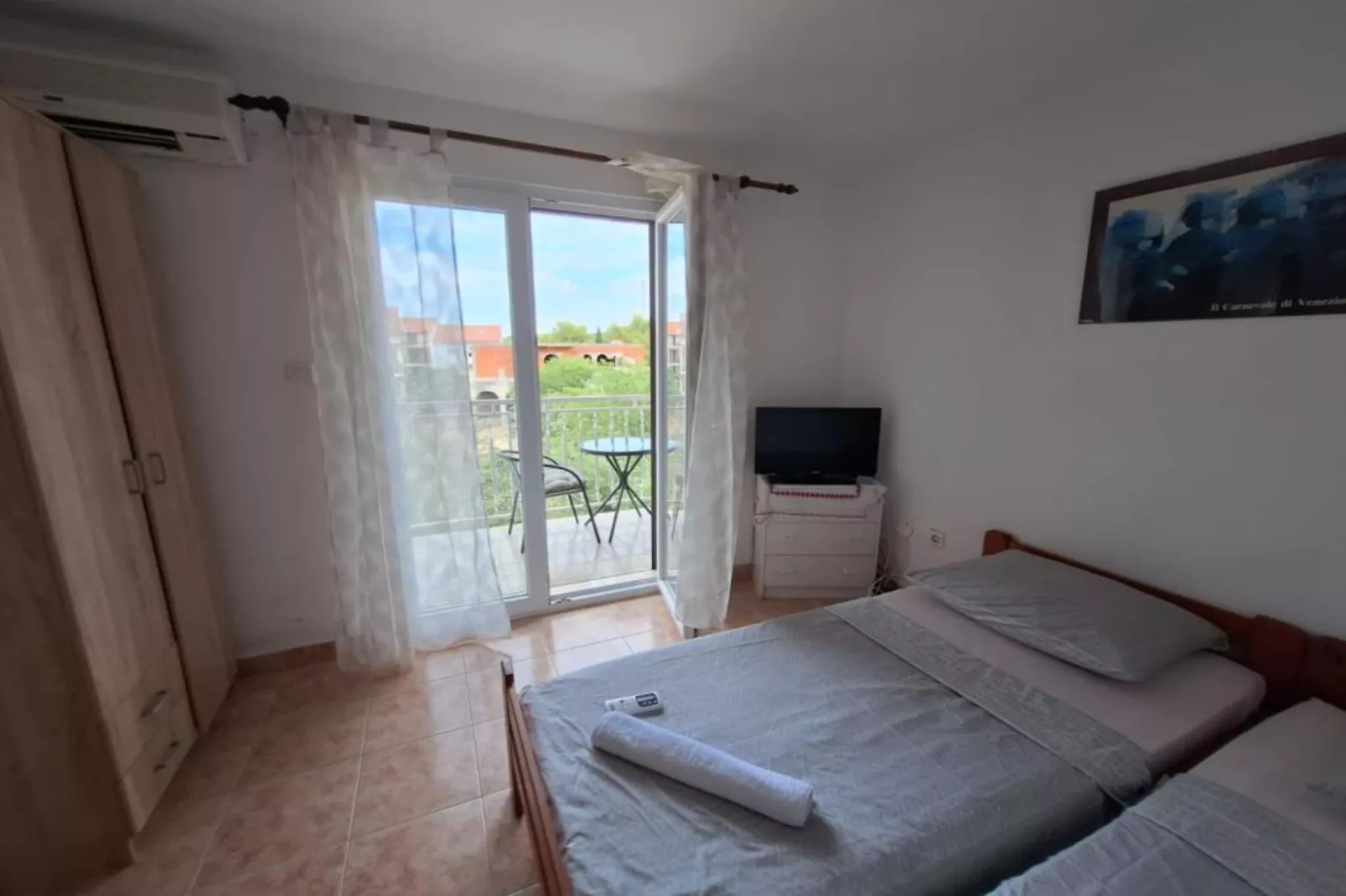 Apartments Villa Šesto - Classic One Bedroom Apartment with Balcony(3)-Slaapkamer