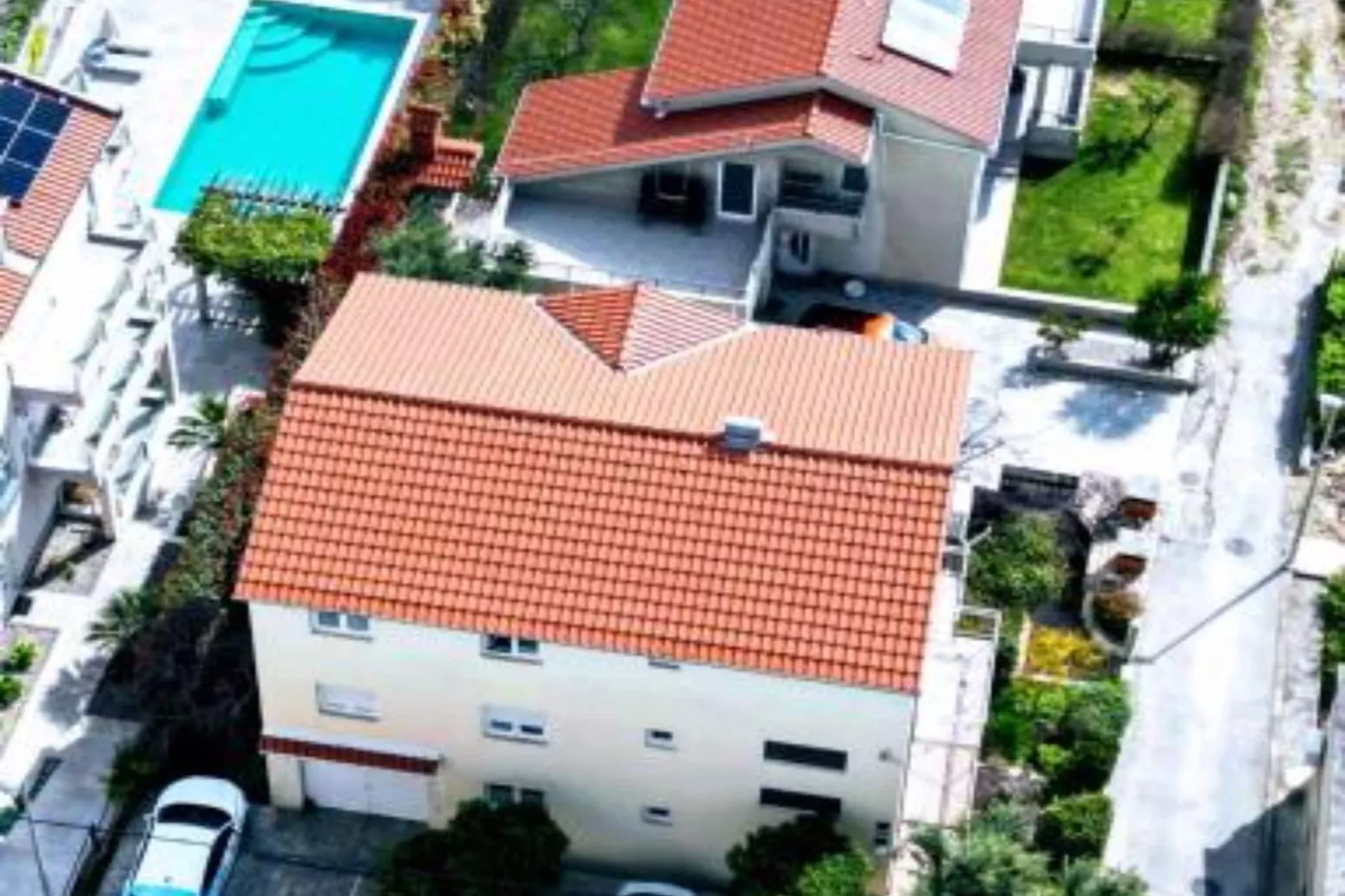 Apartments Kegalj - Studio with Pool View-Buitenlucht