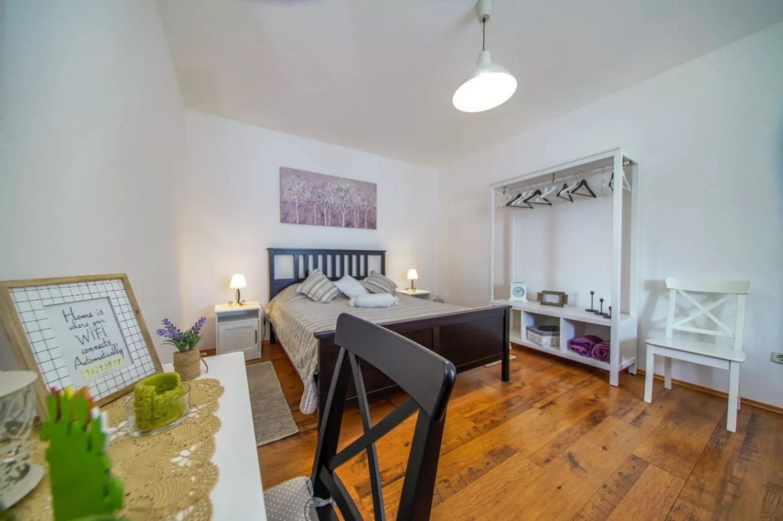 Apartments Anelić- Comfort One Bedroom Apartment with Terrace and Sea View A1-Slaapkamer