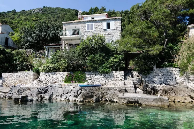 Apartments Anelić- One Bedroom Apartment with Balcony and Sea View A4-Buitenlucht