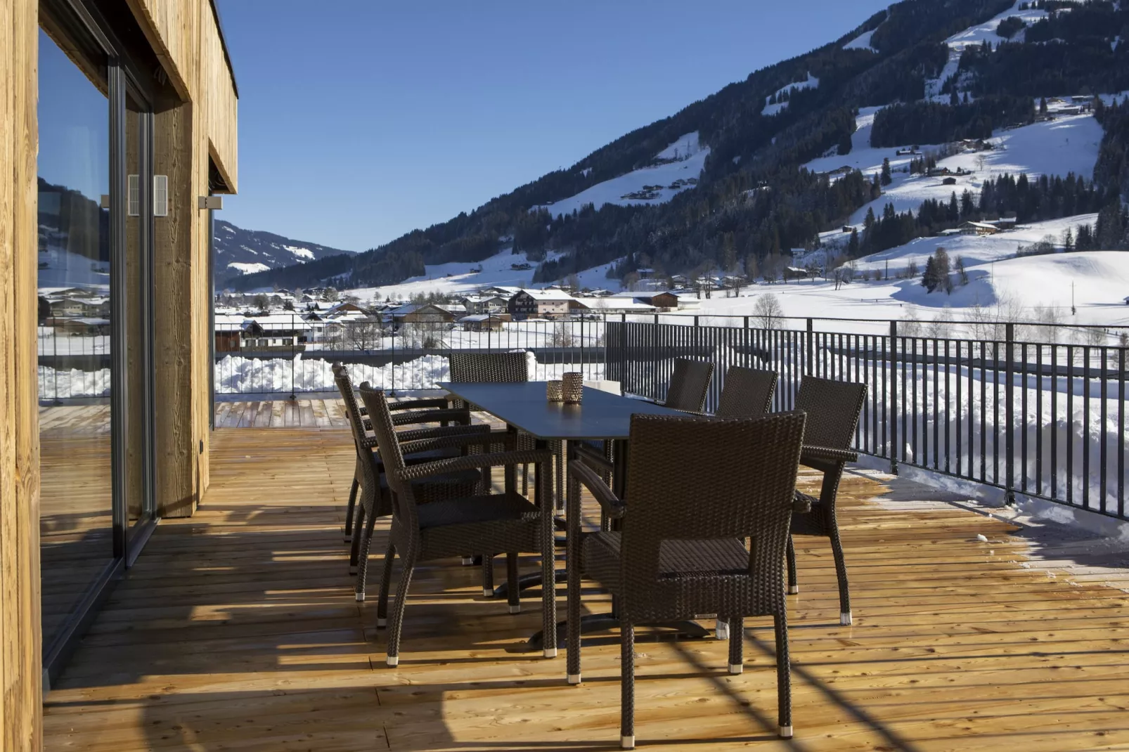 Berg & Golf Apartments Westendorf 4-Terrasbalkon