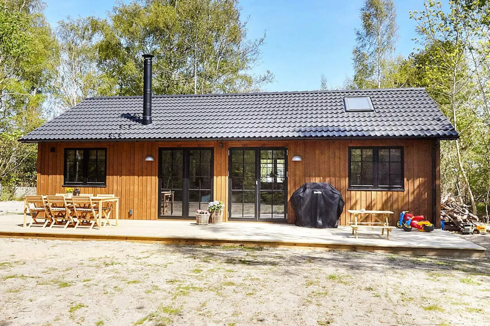 6 persoons vakantie huis in Sjællands Odde-Uitzicht