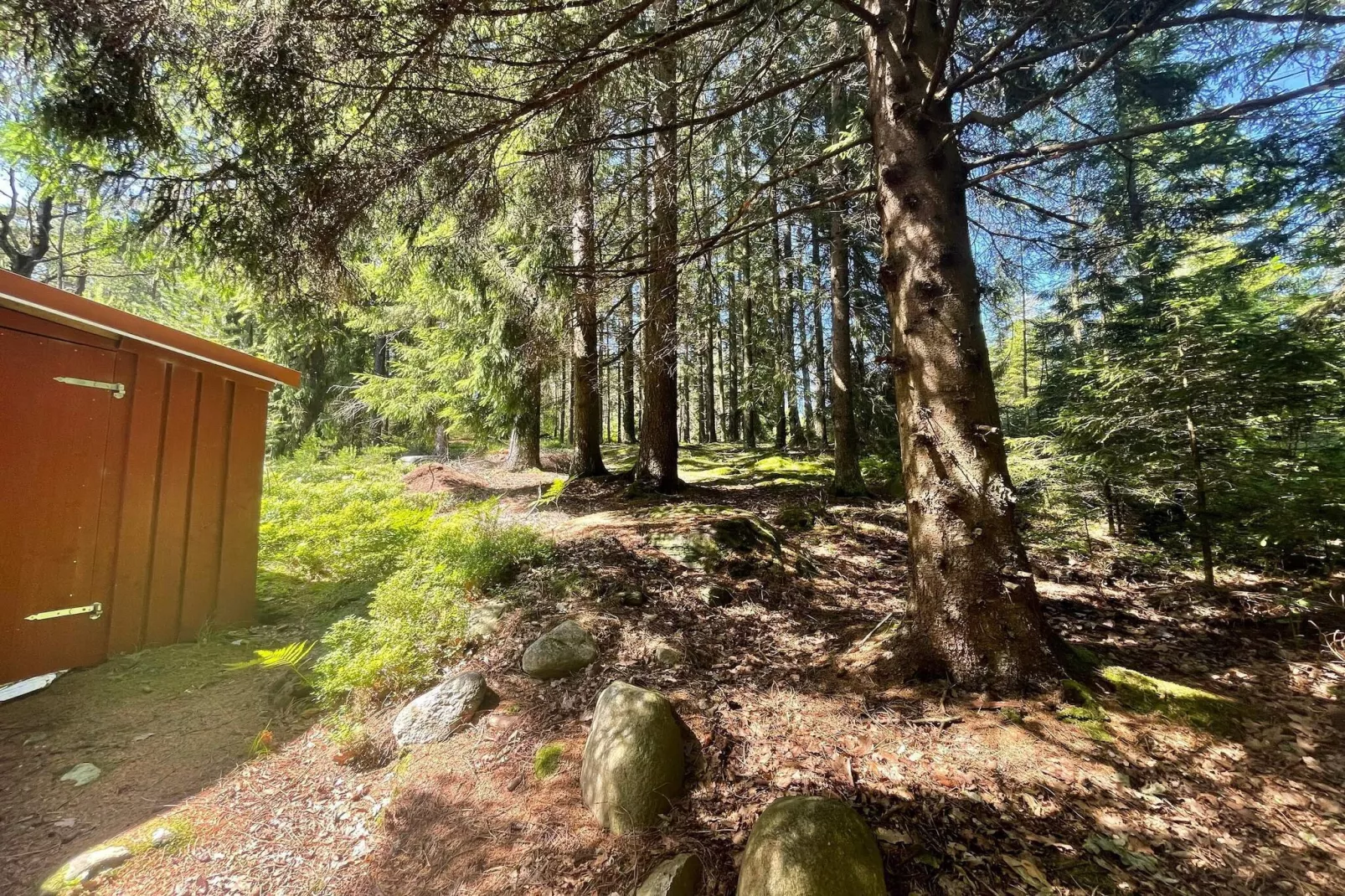Rustige hut vlakbij het Furufjall-pad-Buitenlucht