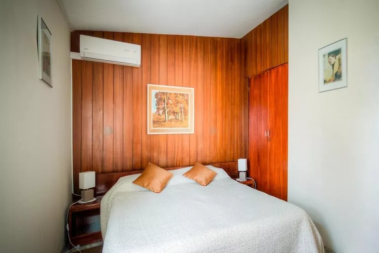 Guest House Villa Nina- Studio with Terrace and Partial Sea View (S5 - bungalov)-Slaapkamer