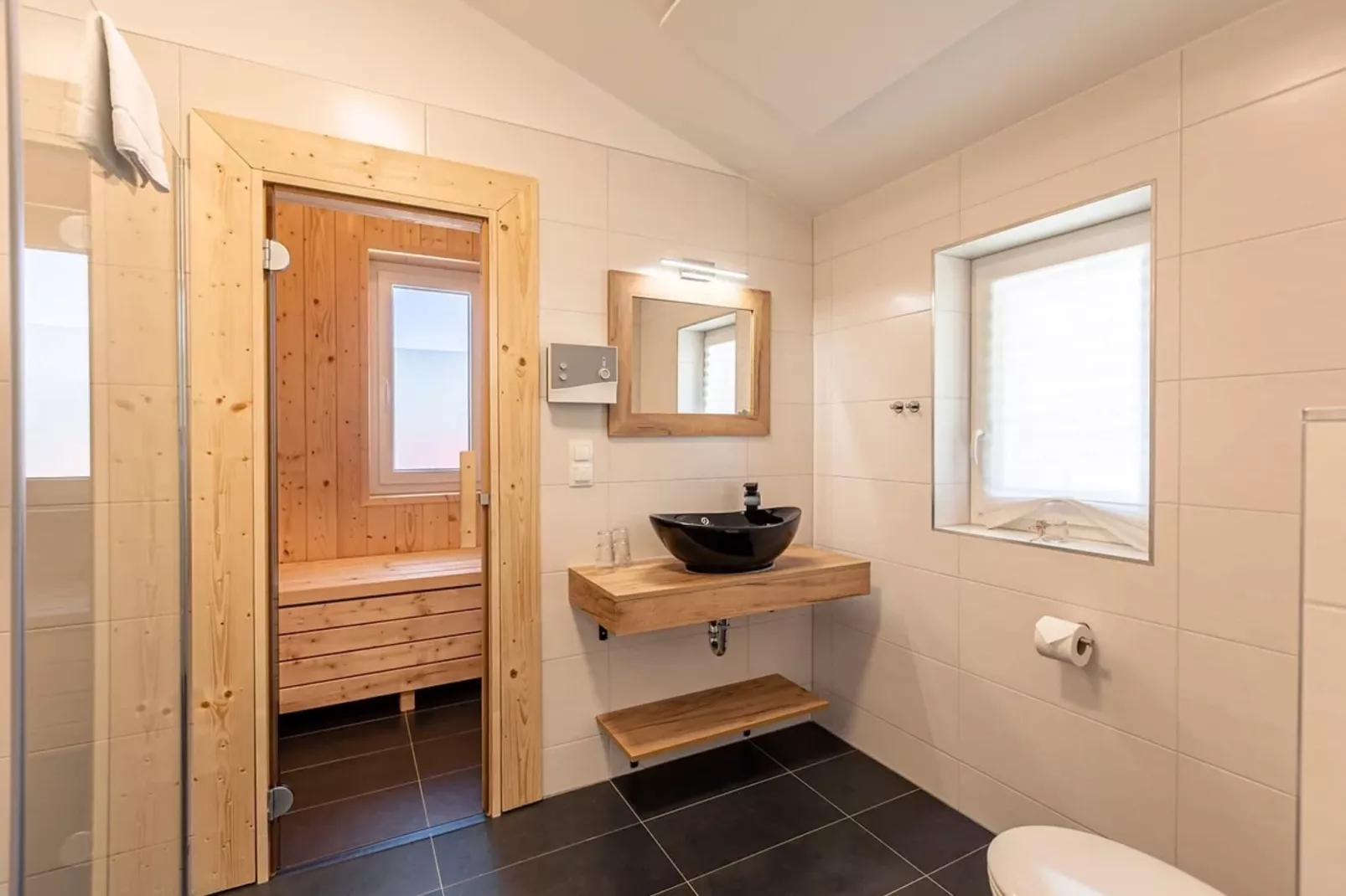 Ferienwohnung-Badkamer