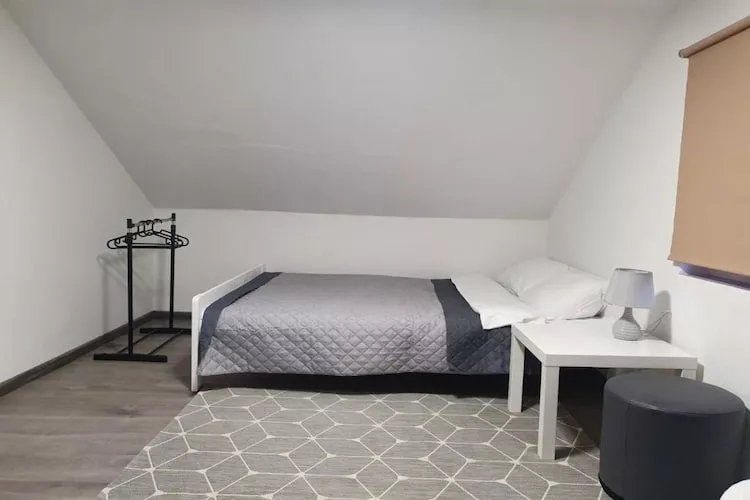 Domek wakacyjny z 2 sypialniami w Wodnicy koło Ustki-Slaapkamer