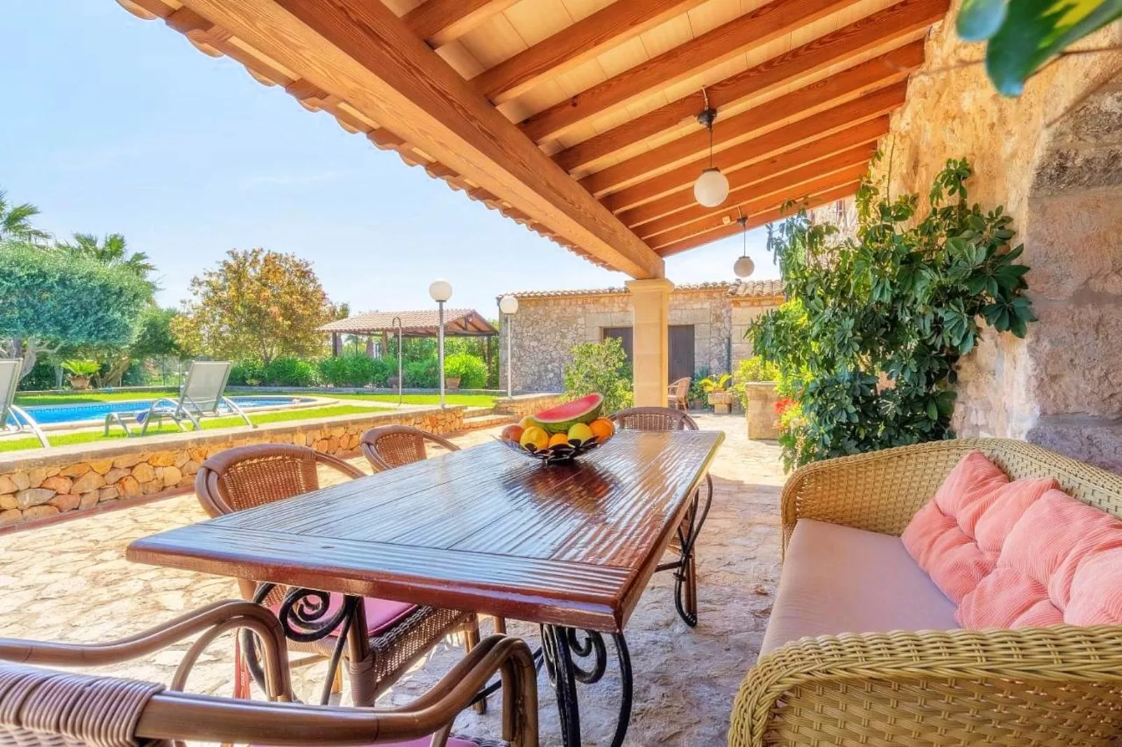 Finca Ca S'Homo in B-Terrasbalkon