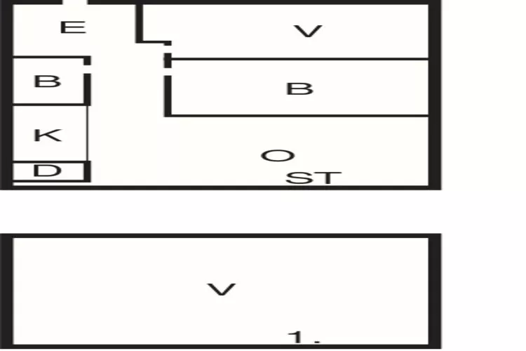 Holiday home in Denmark-Plattegrond