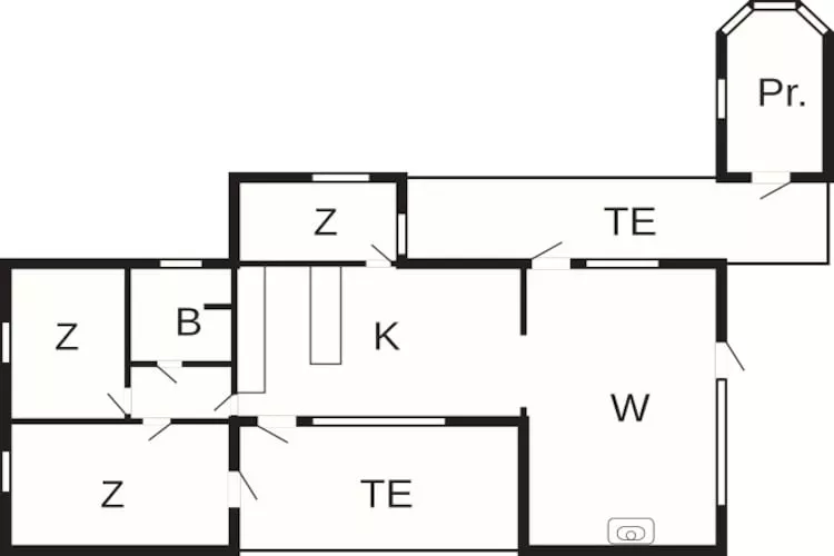 6 persoons vakantie huis in Løgstør-By Traum-Plattegrond