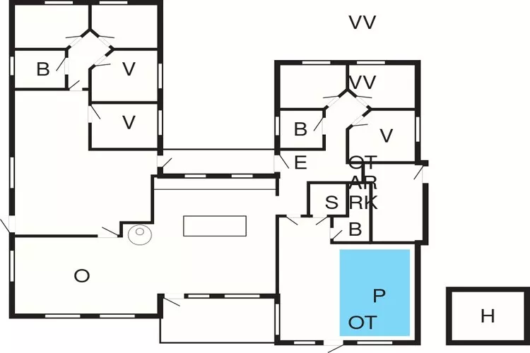 20 persoons vakantie huis in Højslev-By Traum-Plattegrond