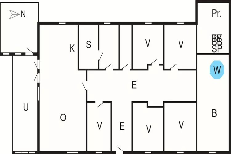 10 persoons vakantie huis in Harboøre-By Traum-Plattegrond