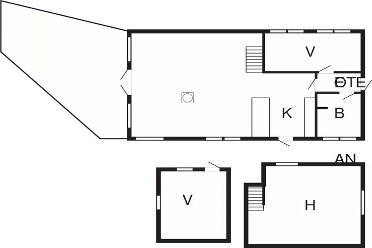 6 persoons vakantie huis in Væggerløse-By Traum-Plattegrond