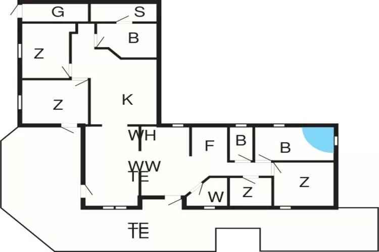 10 persoons vakantie huis in Juelsminde-By Traum-Plattegrond