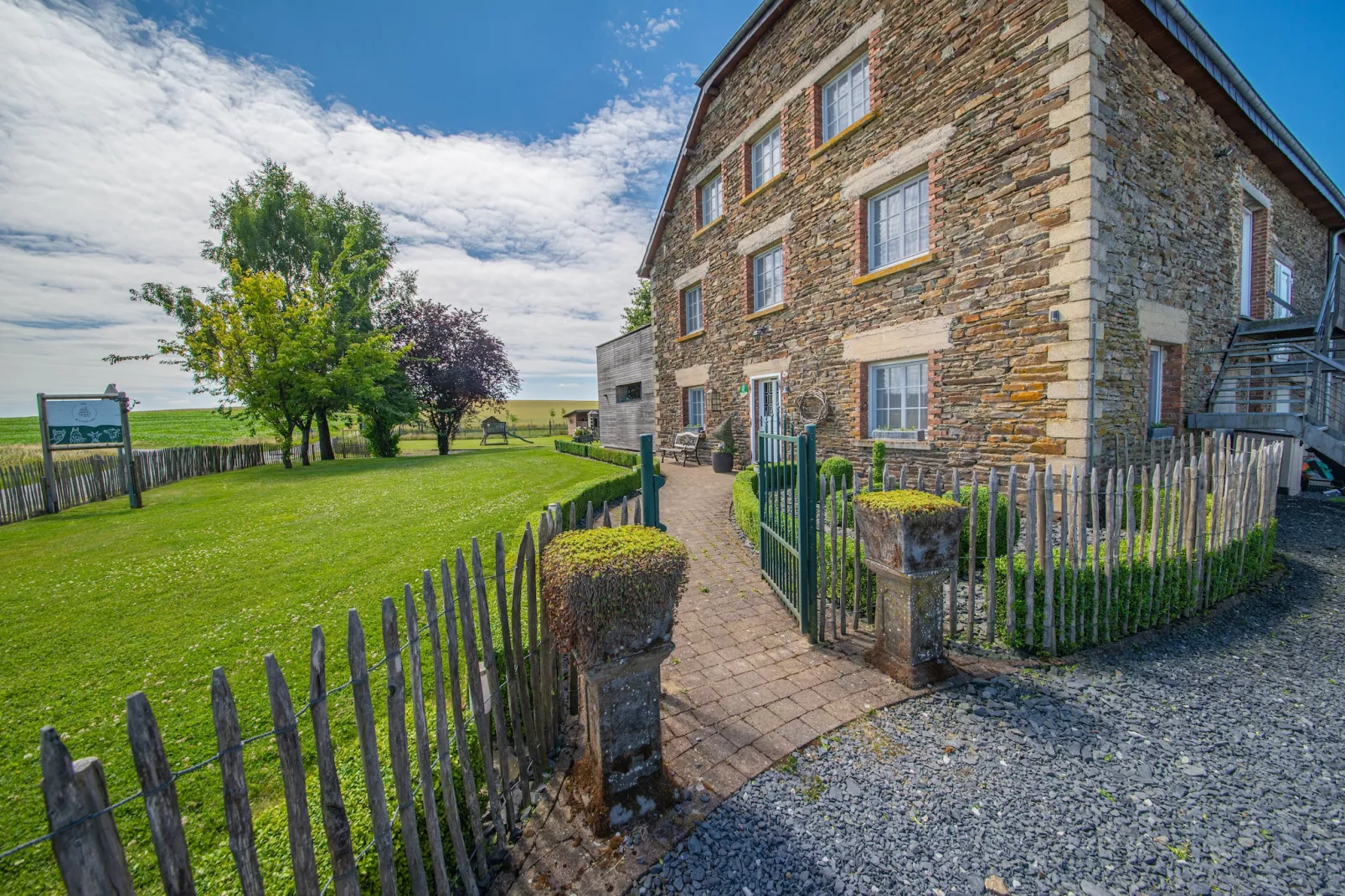 Gîte de la Ferme Louis-Buitenkant zomer