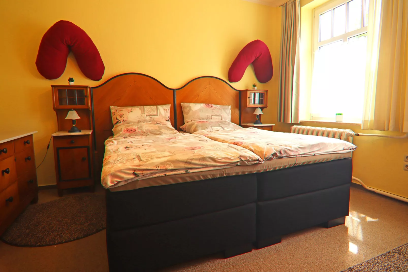 Romantische Ferienwohnung an der Ostsee mit Garten-Slaapkamer
