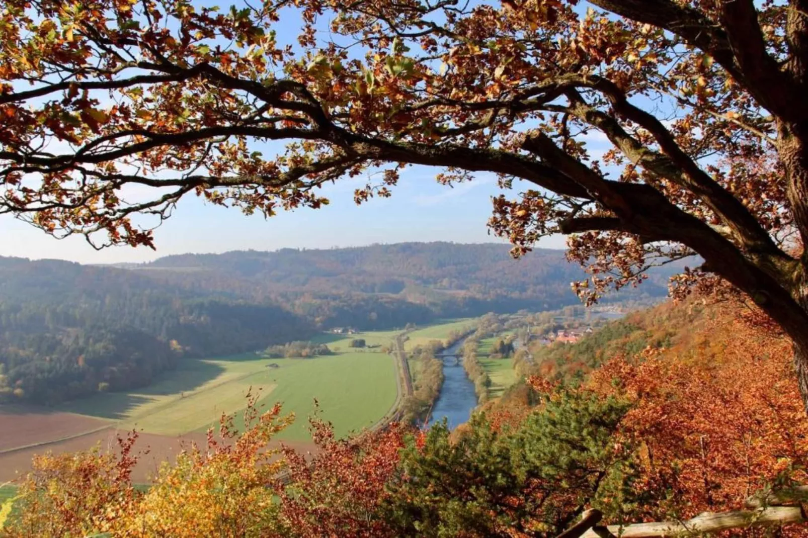 Villa Türmchen-Gebieden zomer 5km