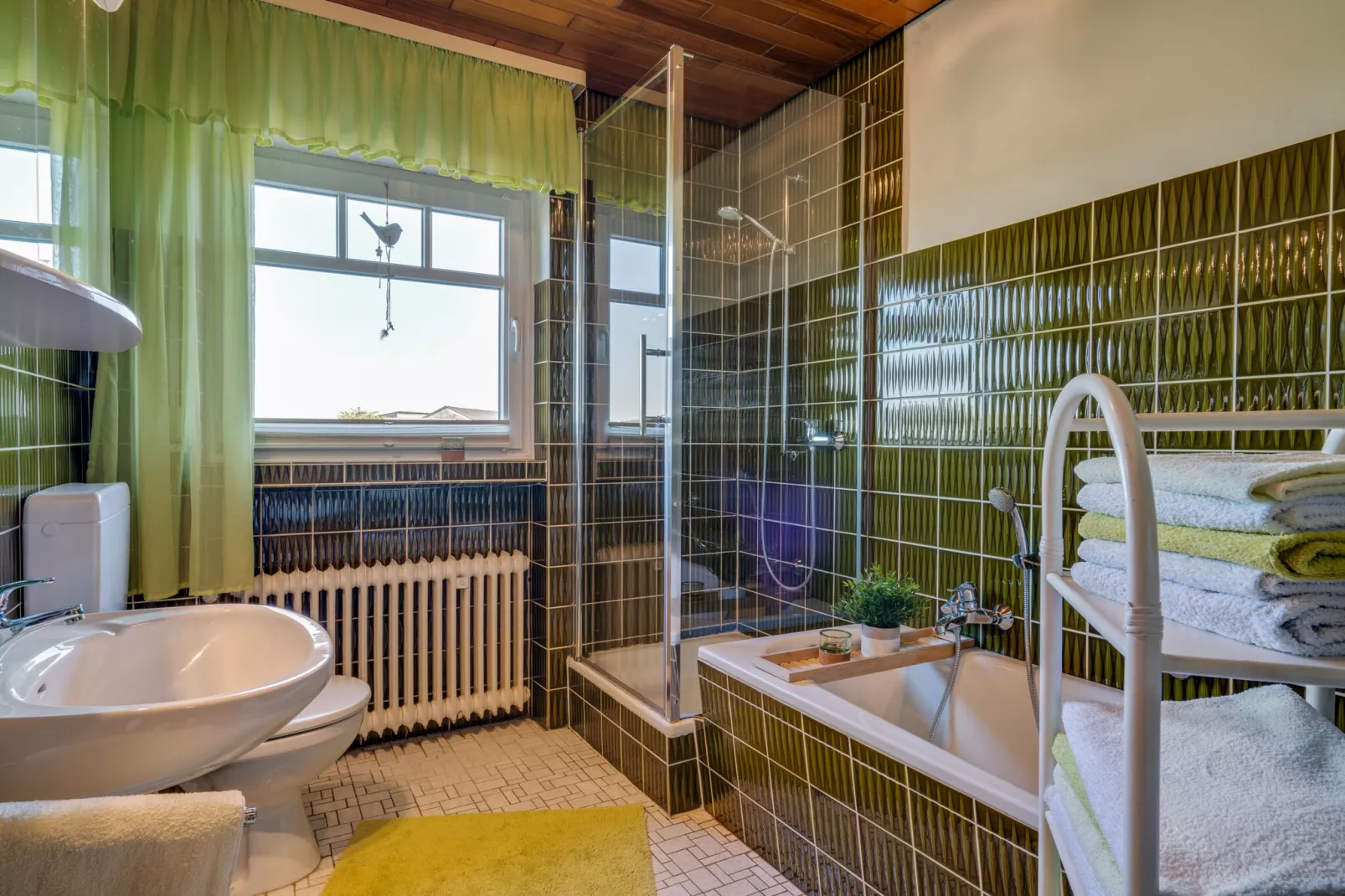 Ferienhaus zum Wäldchen-Badkamer