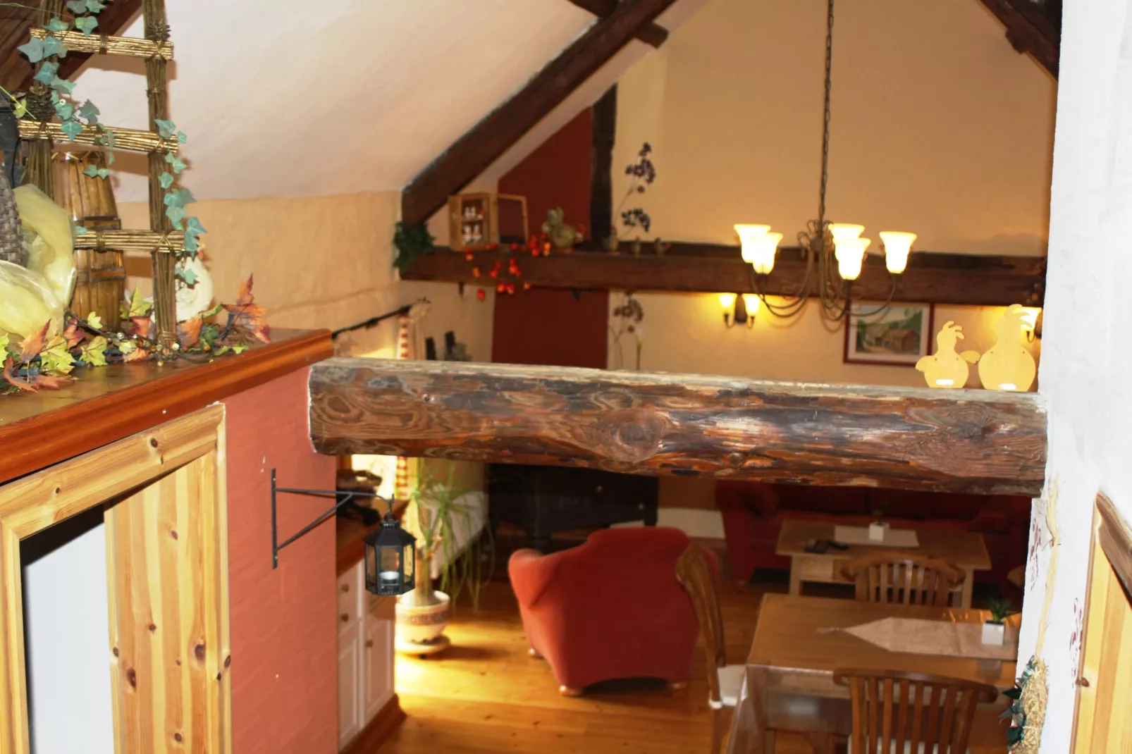 Alte Mühle-Woonkamer