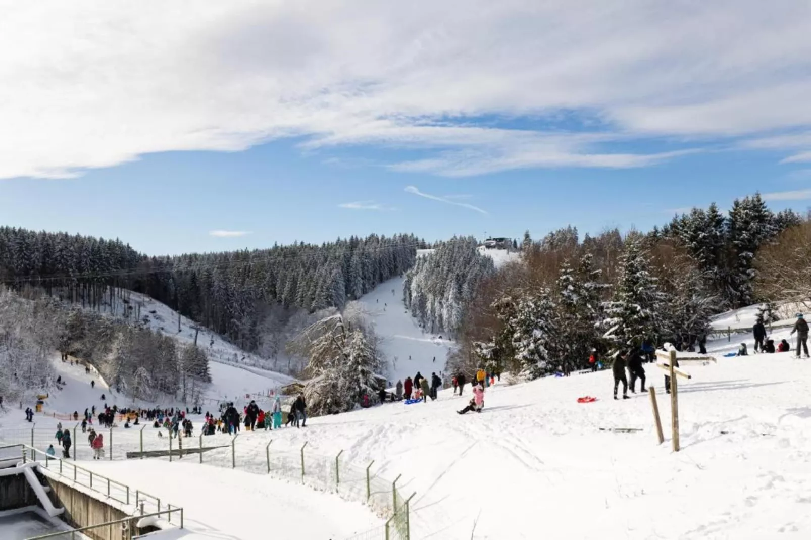 Küstelberg-Gebied winter 5km