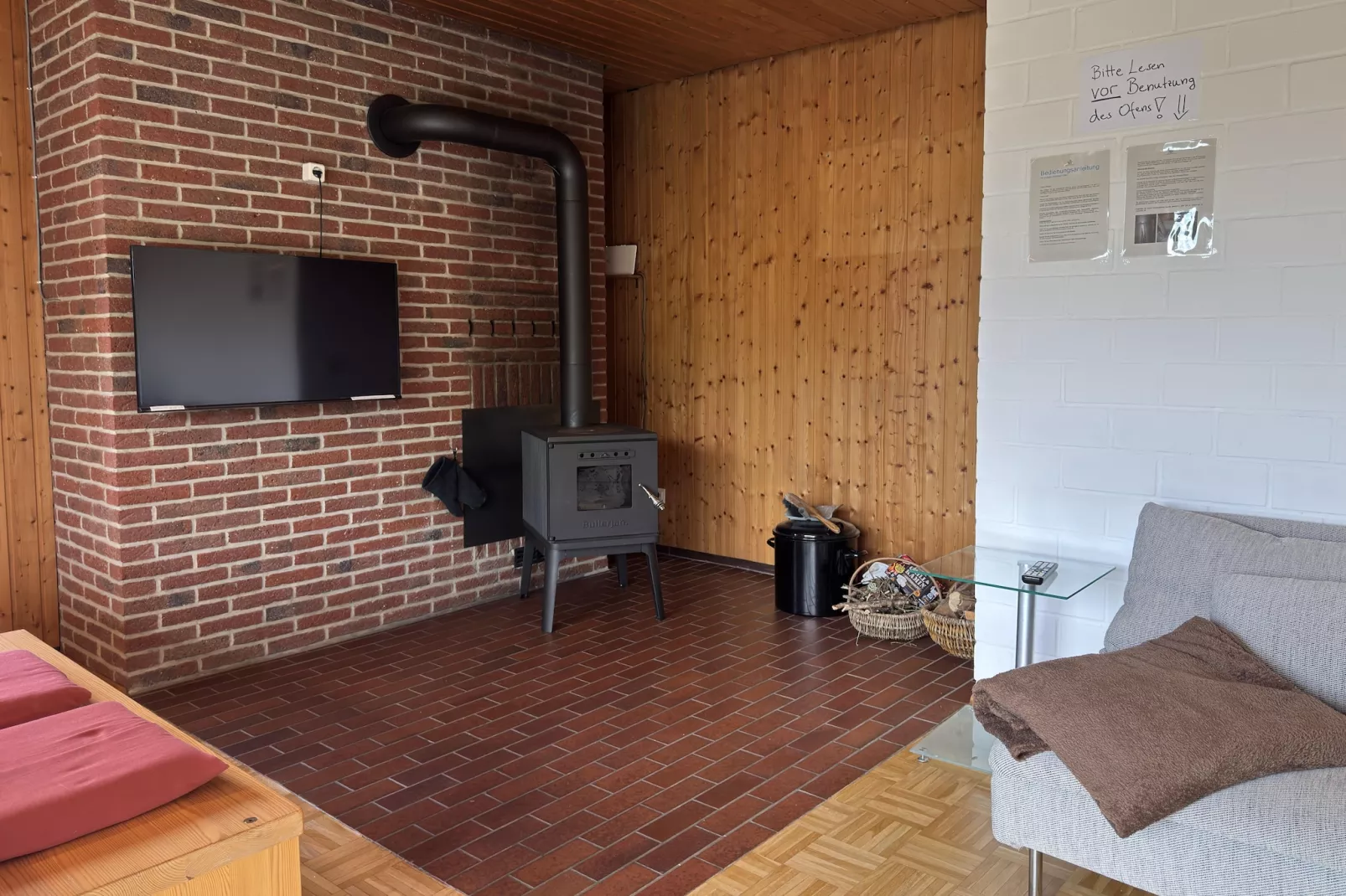 Ferienhaus Sackpfeifenblick-Woonkamer