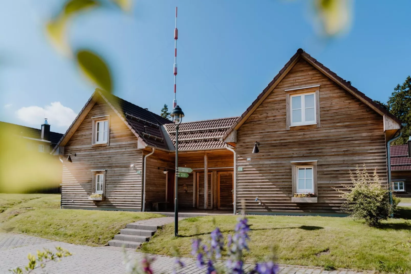 Ferienhaus Typ Premium Lodge 4 Personen-Buitenkant zomer