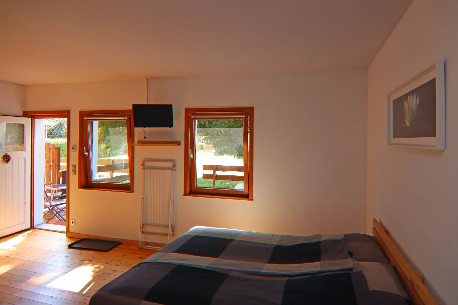 Apartment 5 Onkel Toms Hütte-Woonkamer