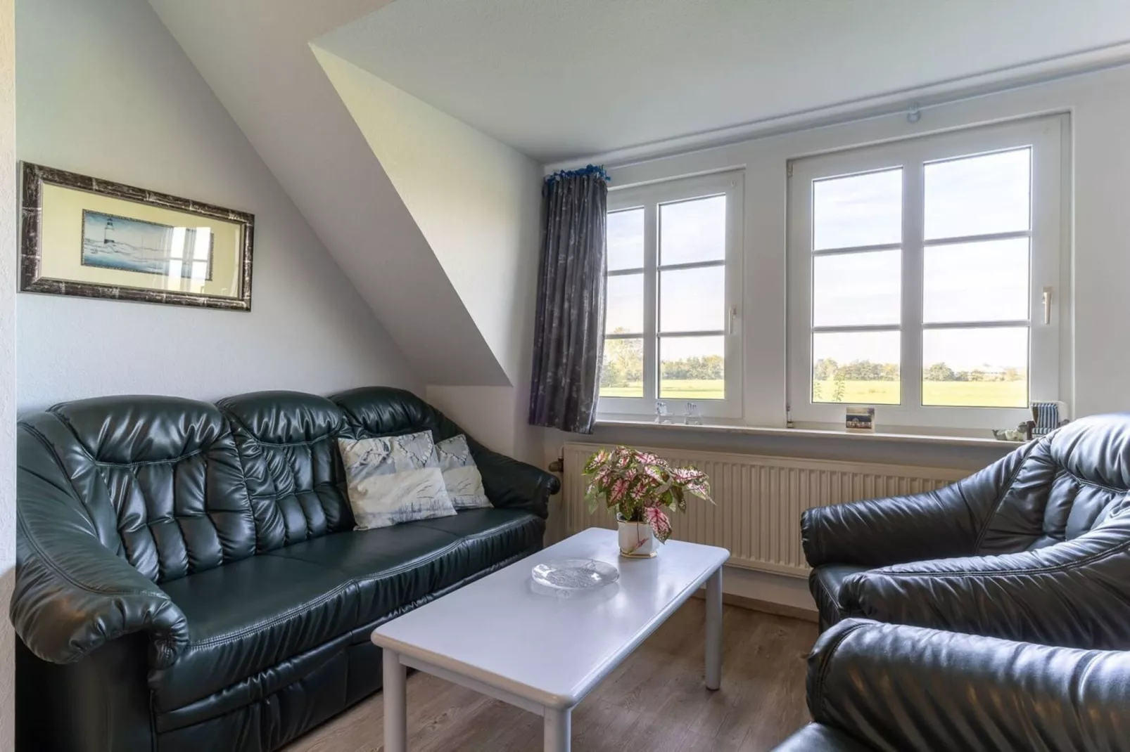 Ferienwohnung bi uns to Hus Tönning-Woonkamer