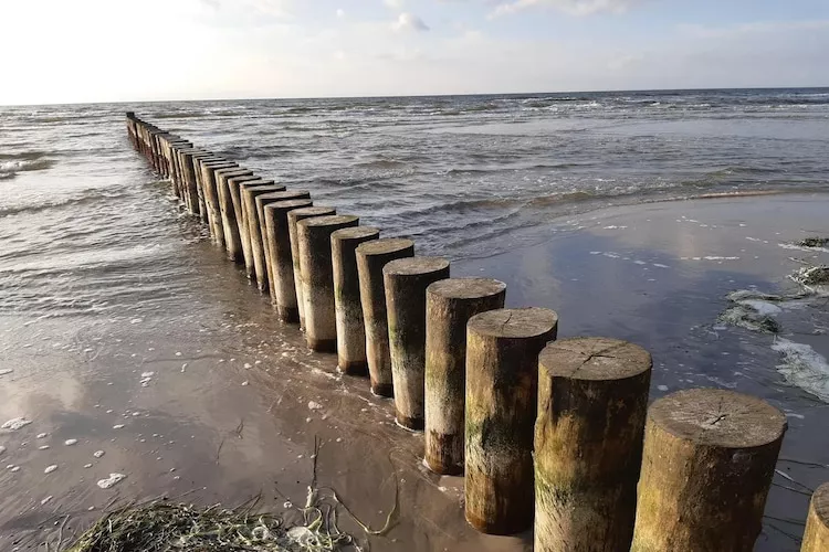 Post Hiddensee-Wohnung 18-Gebieden zomer 5km