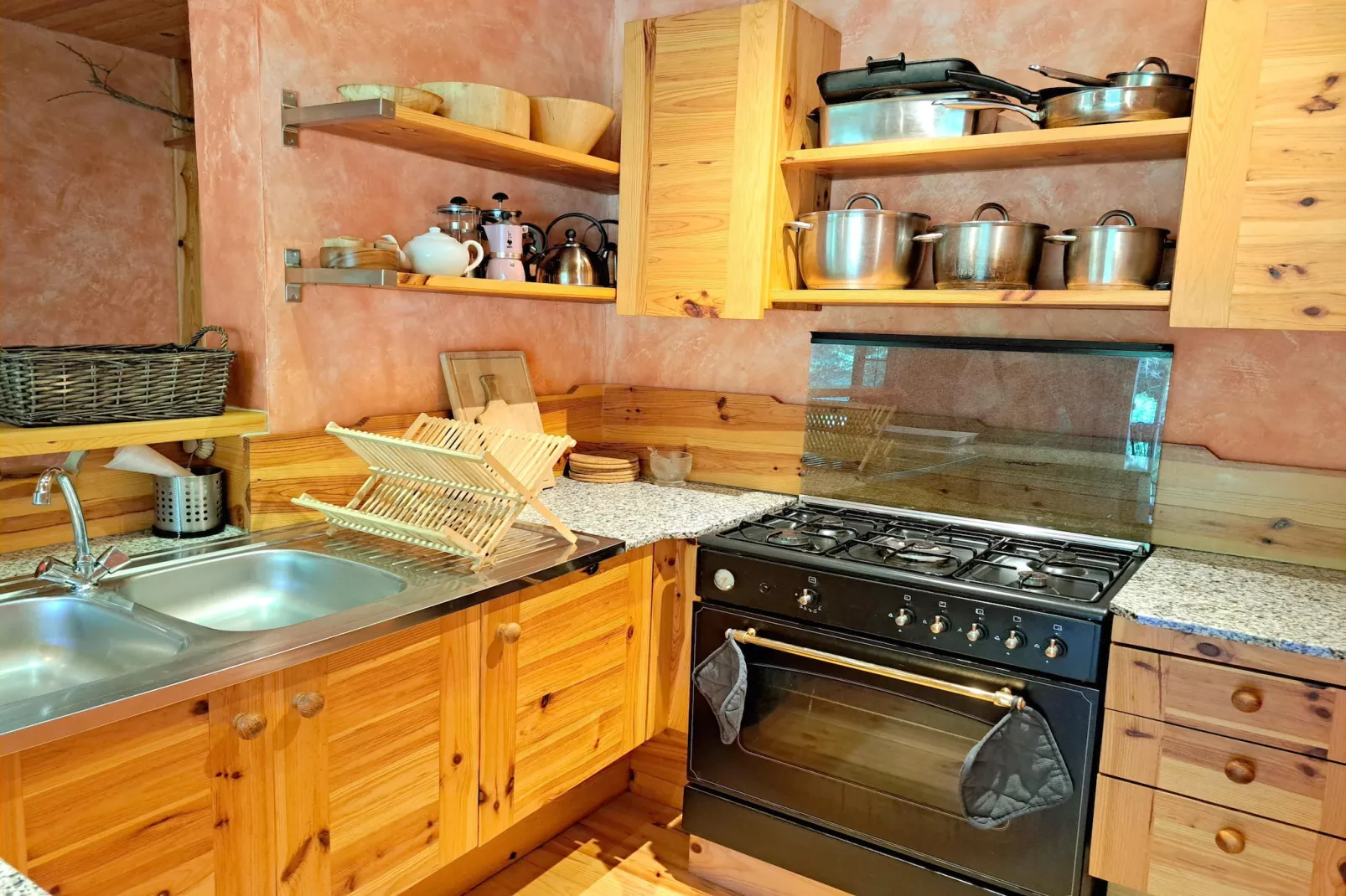 Holiday flats Forellenhof Dabo // Typ C 7 Pers 110 qm-Keuken