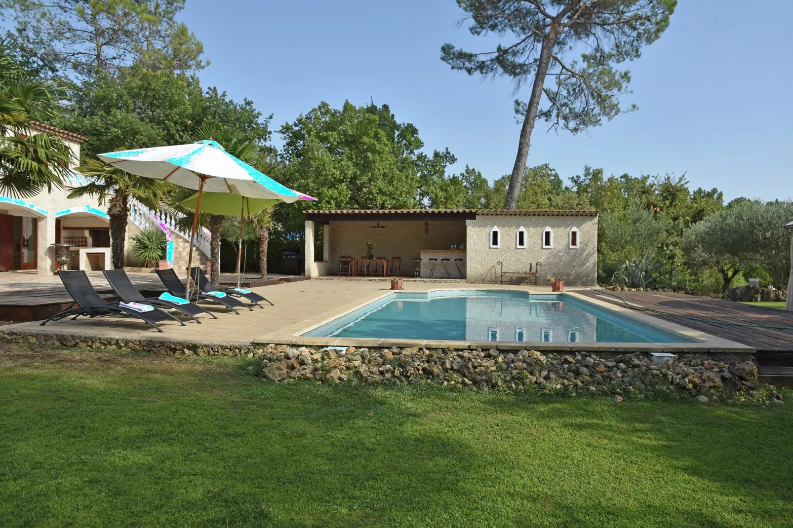 La Cigale de Provence-Tuinen zomer