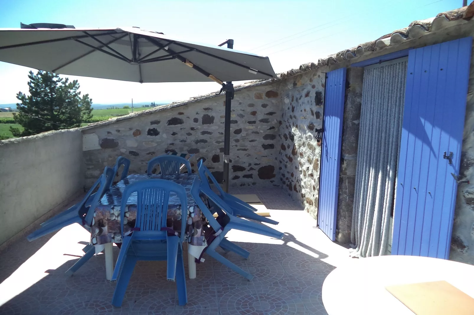 Cottage les Bombis-Terrasbalkon