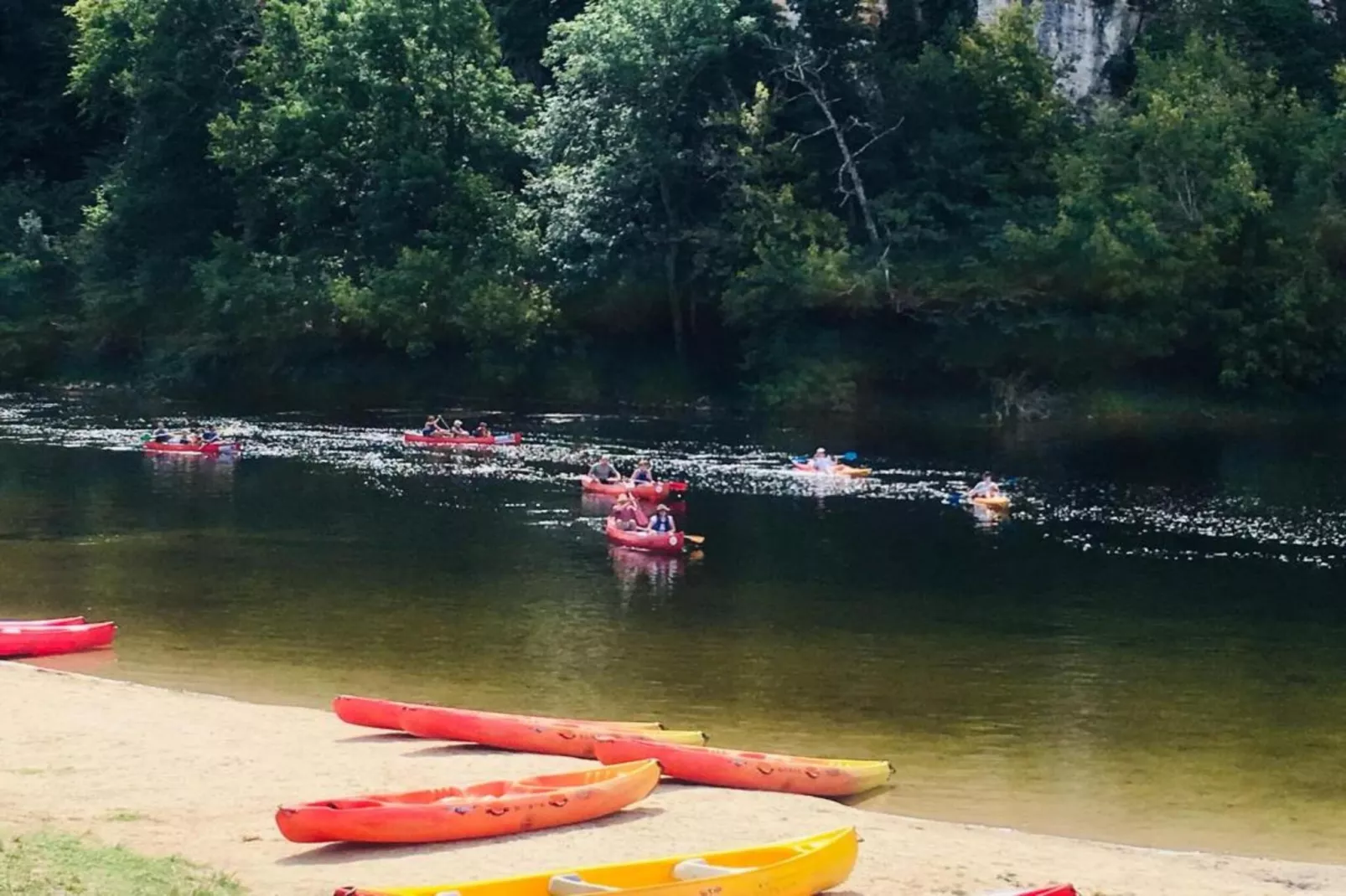 Les Côteaux de Sarlat 3-Gebieden zomer 5km