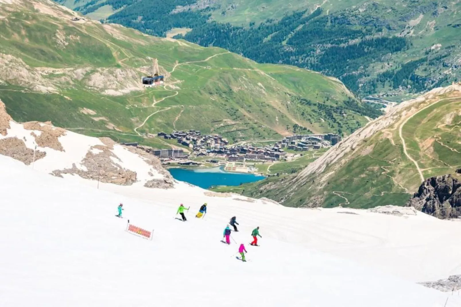 Le Hameau du Borsat 4-Gebied winter 5km