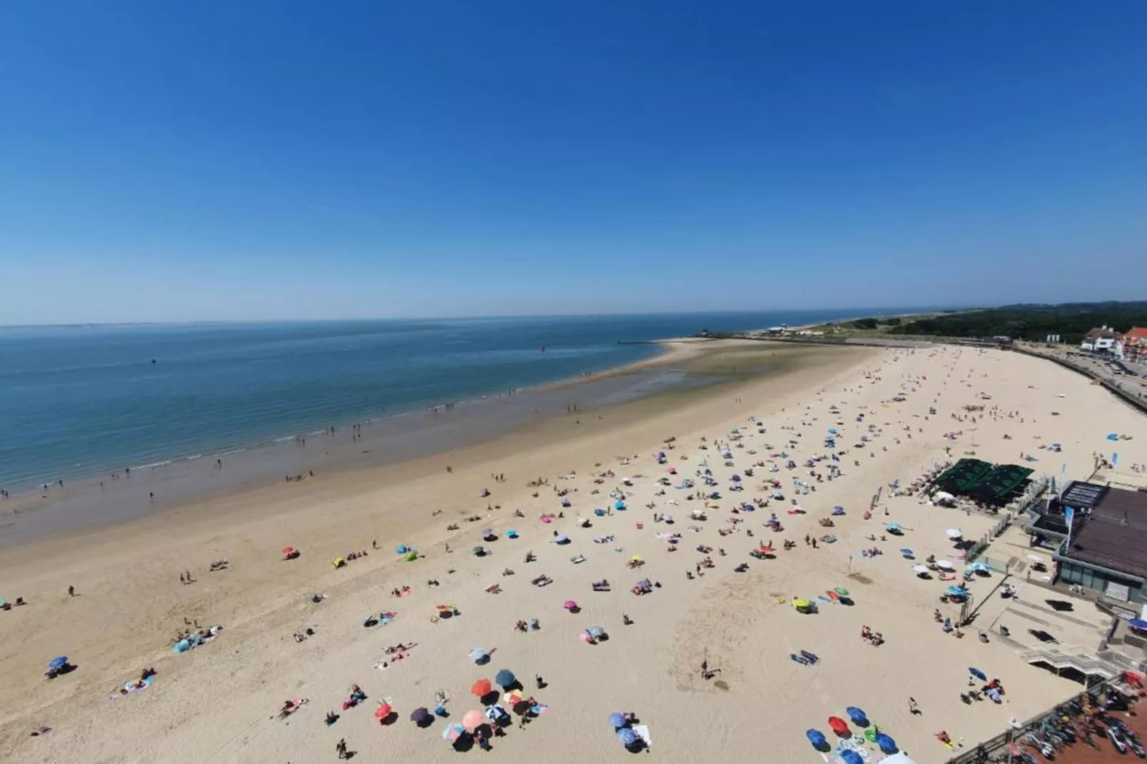 Noordzee Resort Vlissingen 2-Gebieden zomer 20km