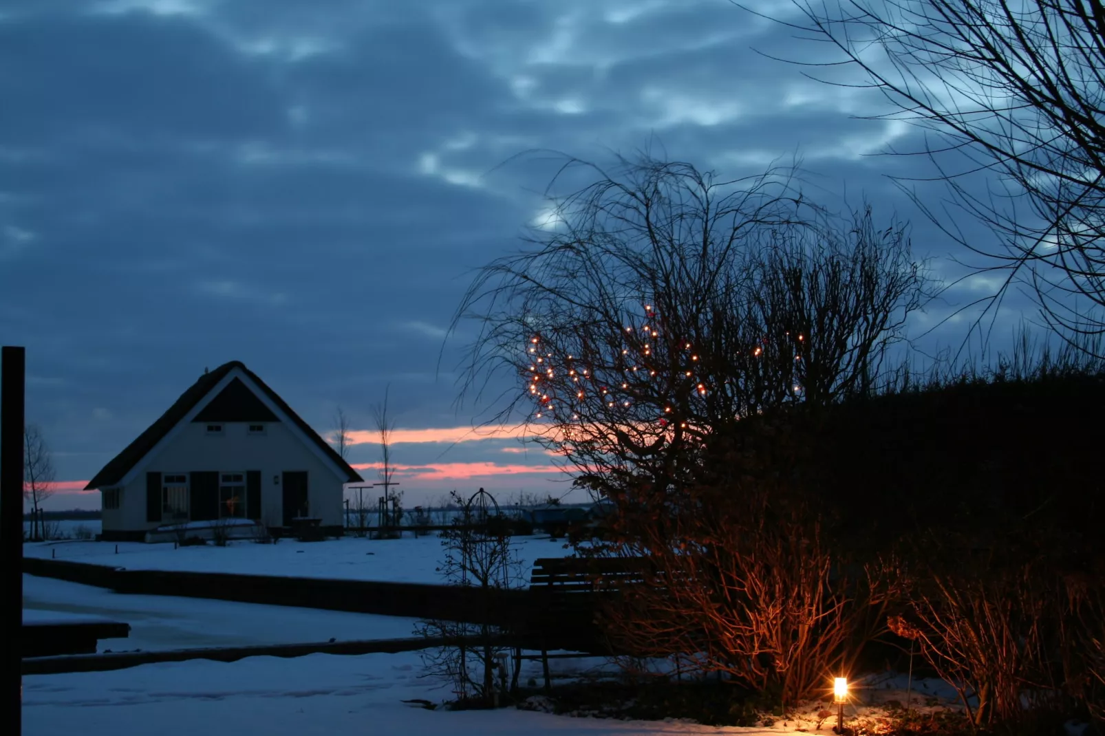 Villa ten Hoeve-Uitzicht winter