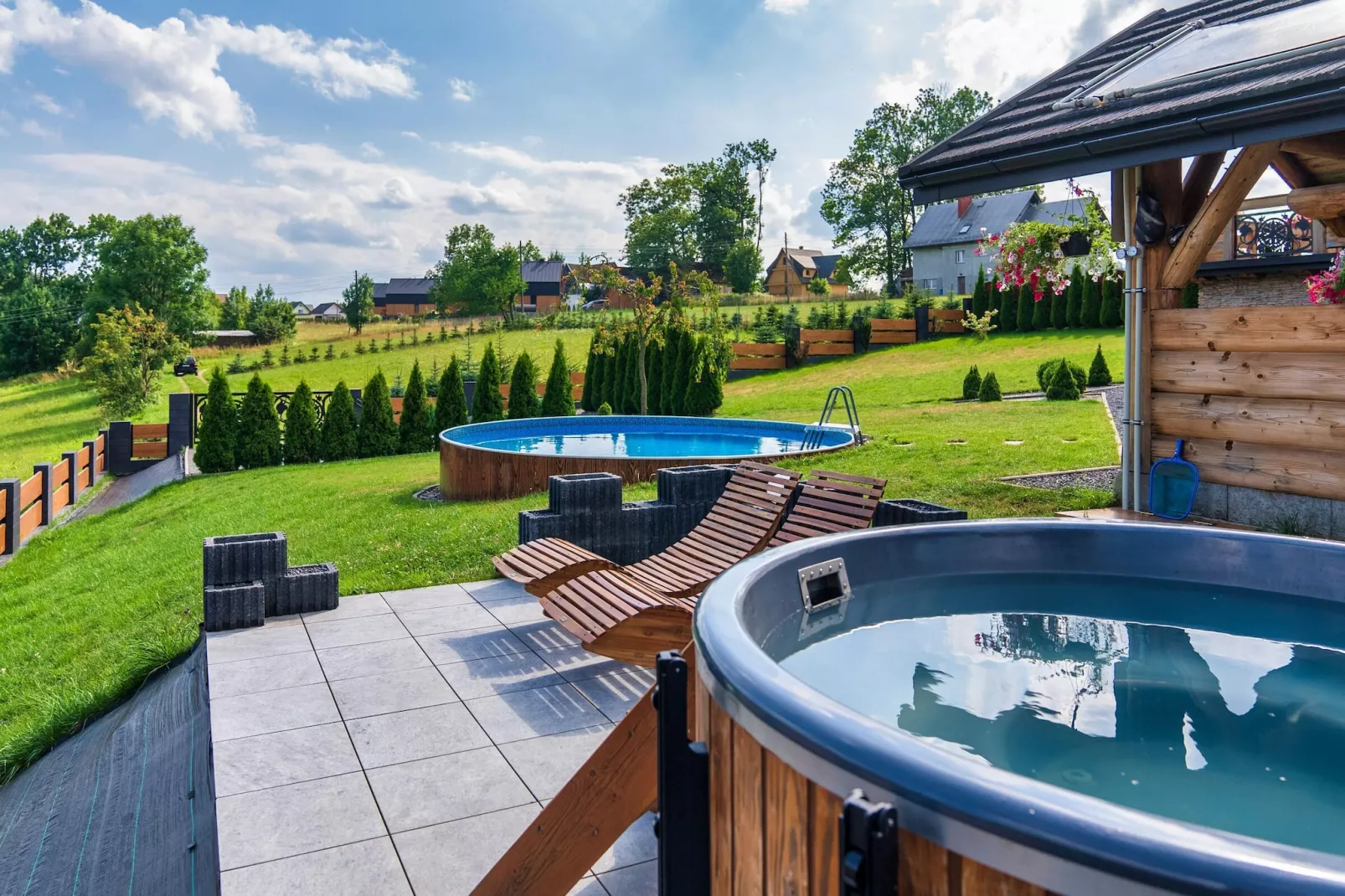 A luxury villa in the Tatra Mountains-Zwembad