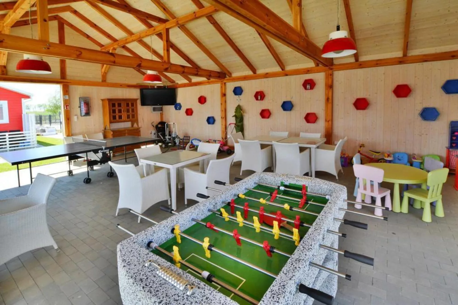 Domki wakacyjne parterowe Sarbinowo-Recreatieruimte