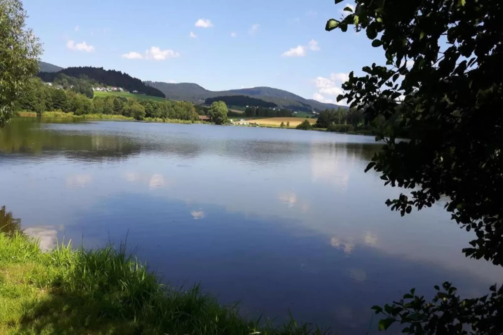 Thüringer Ferienhäuschen-Gebieden zomer 20km