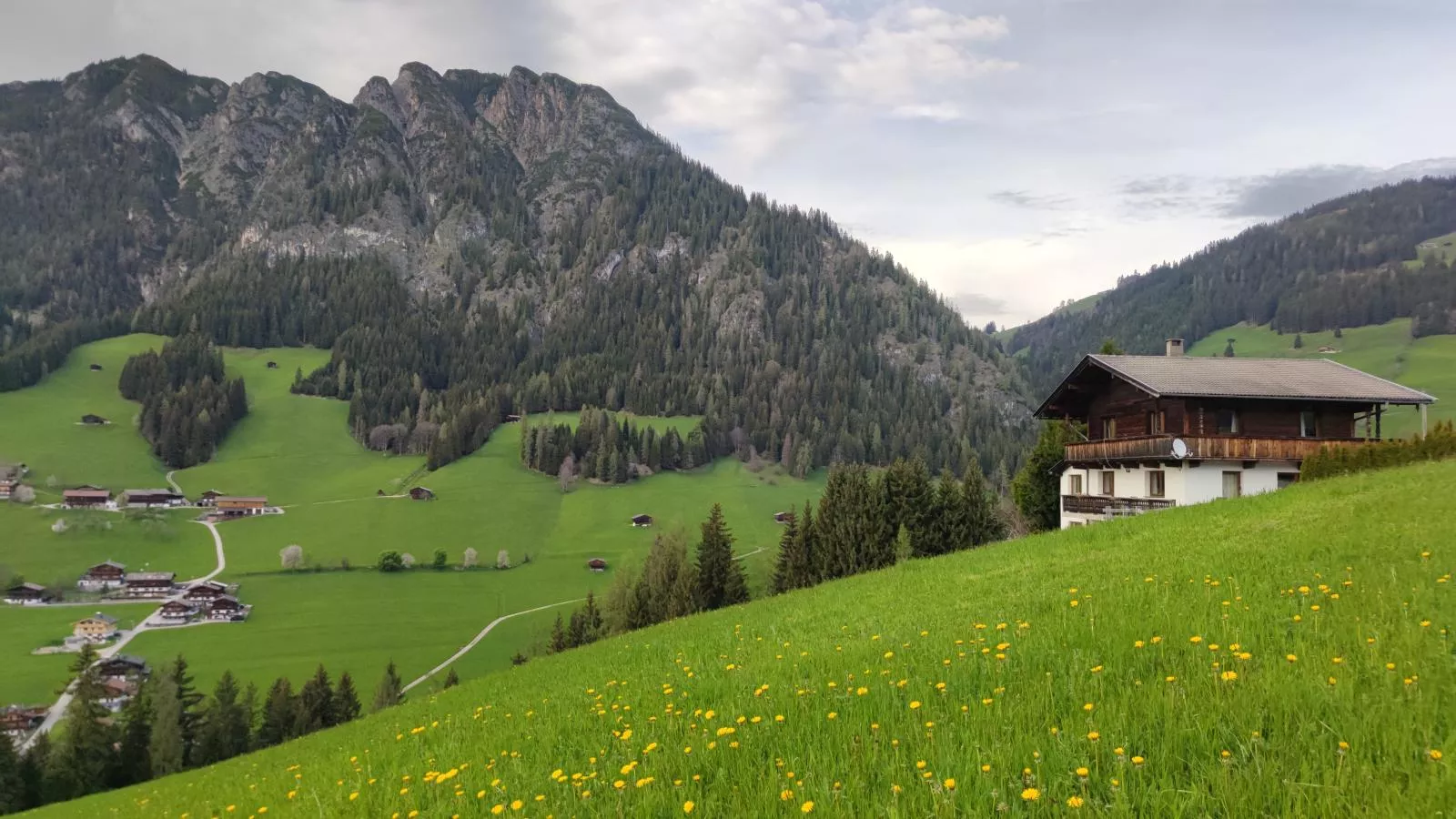 Chalet Mountain View-Buitenkant zomer