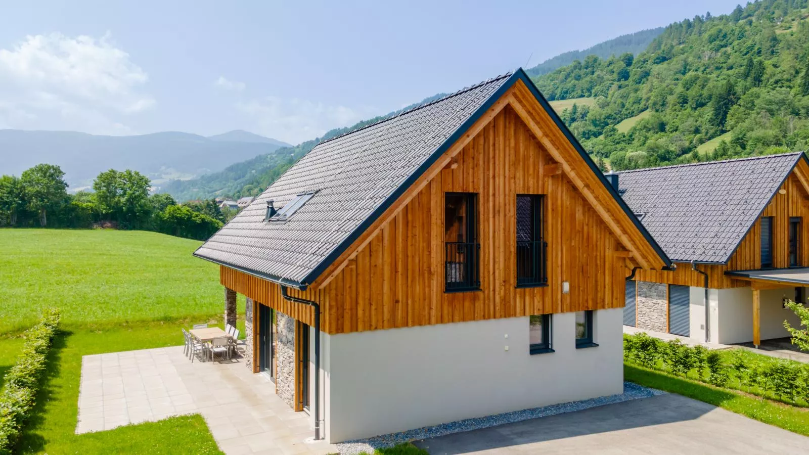Mountain Chalet An der Mur-Buitenkant zomer