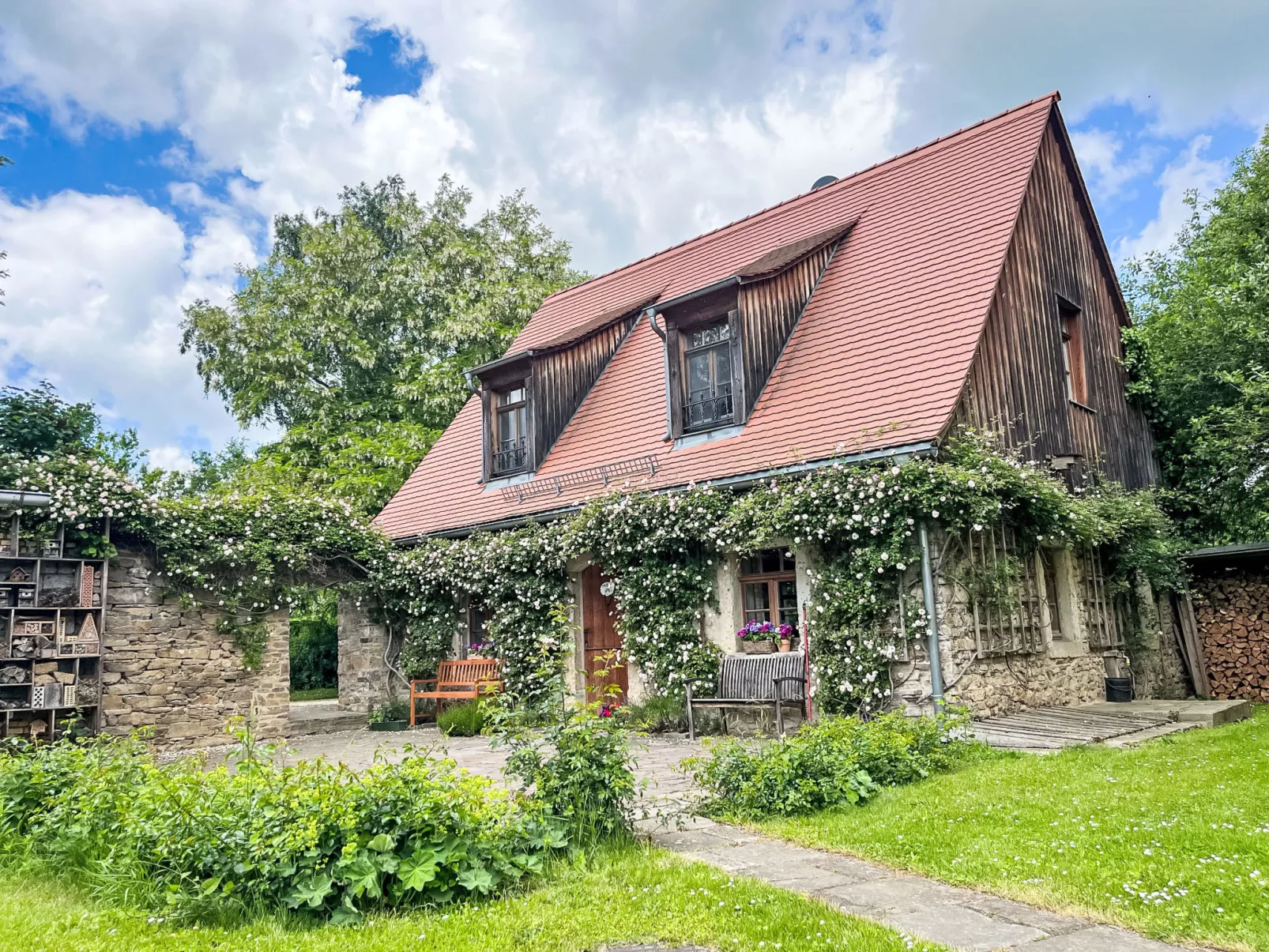 Rosencottage-Buiten