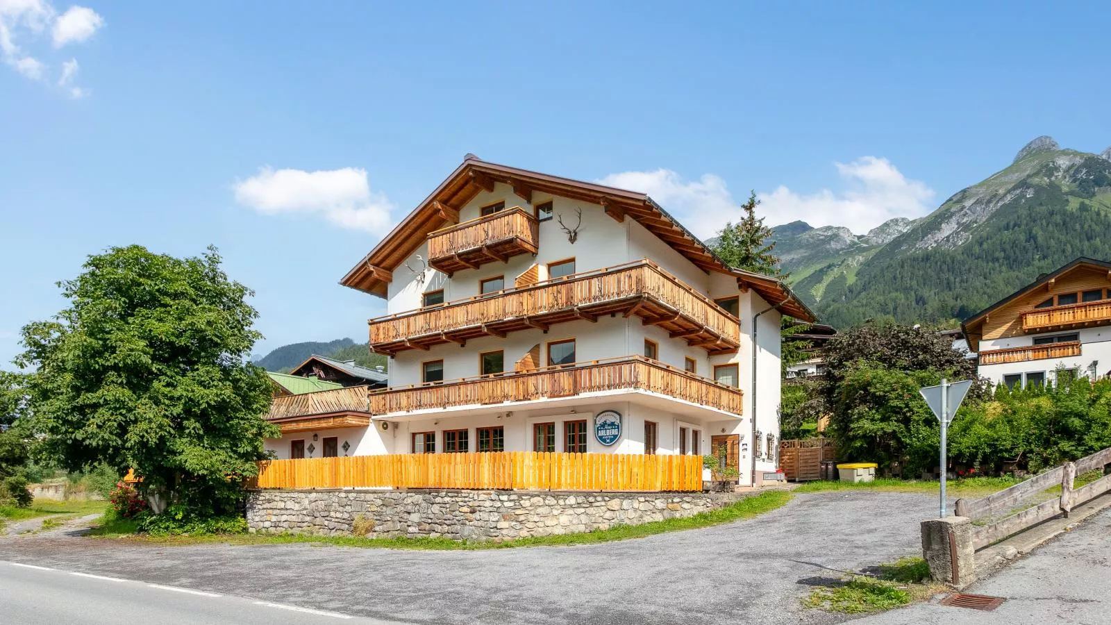 Arlberg-Buitenkant zomer