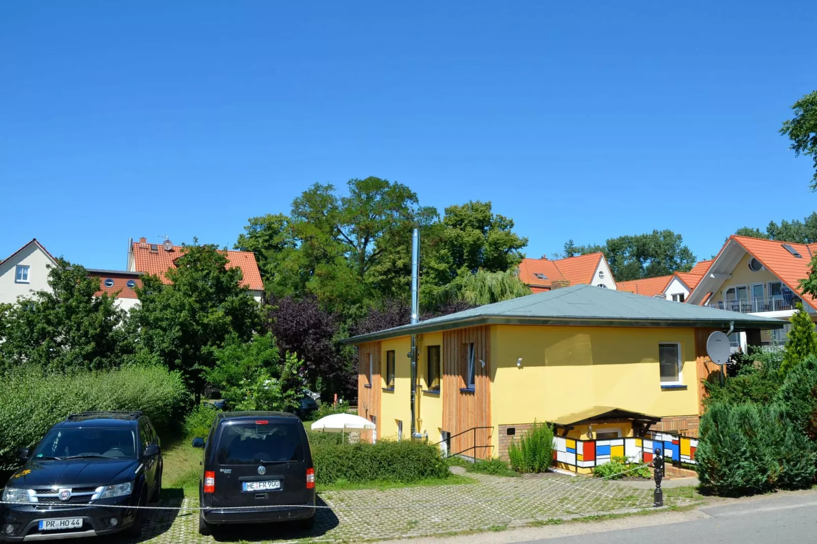 Inselhaus Paul auf der Insel Poel-Buitenkant zomer