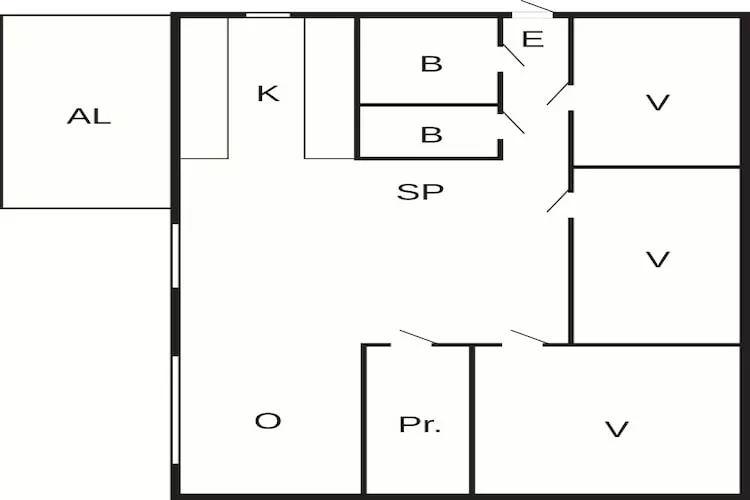 4 sterren vakantie huis in Olofström-By Traum-Plattegrond