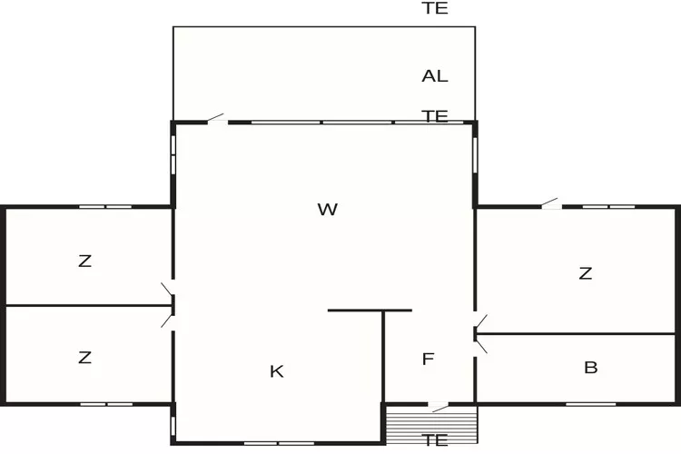 5 sterren vakantie huis in STENINGE-Plattegrond