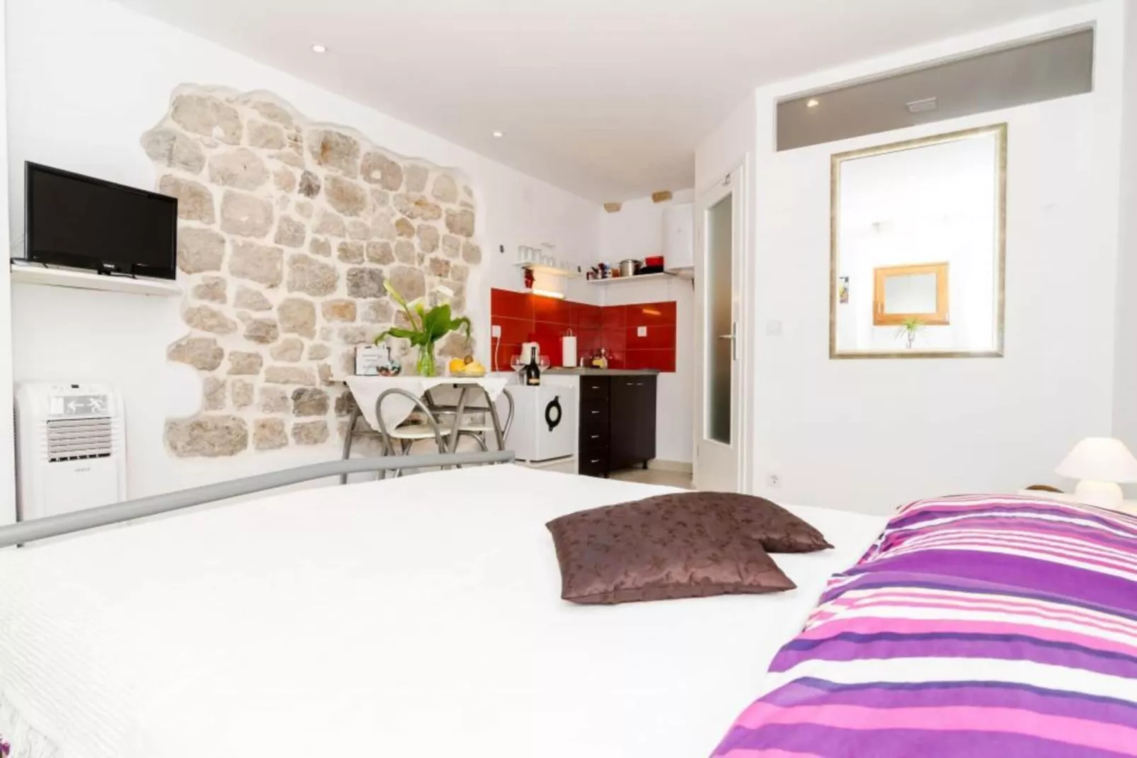 Apartment Lee Loo - Studio Apartment-Slaapkamer